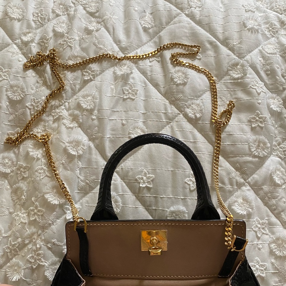 Zagliani Black Python Skin Leather Purse! - image 5